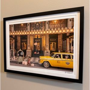 Gray Malin Art Piece “Welcome to the Plaza Hotel”